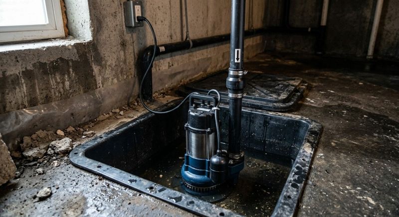 Basement Sump Pump Service in Boston, MA