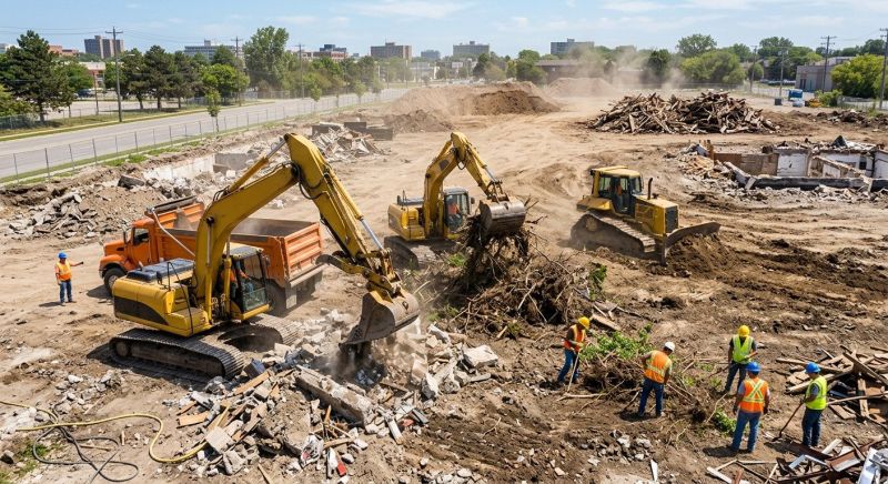 Building Site Clearing in Katy, TX