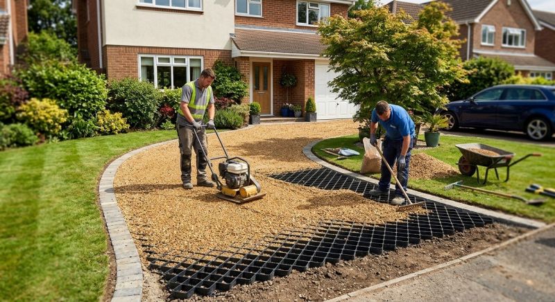 Gravel Walkway Installation in Calvert County, MD